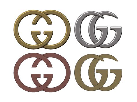 what metal is gucci ibterlicking gg|Gucci logo gg.